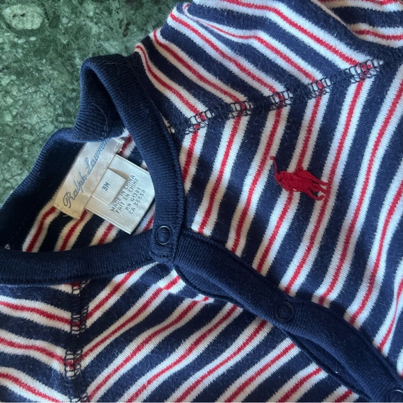 Ralph Lauren footed one piece - Picture 3 of 3